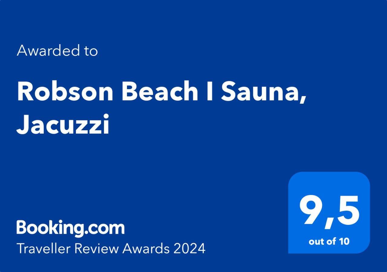 Robson Beach I Sauna, Jacuzzi Miedzywodzie Esterno foto